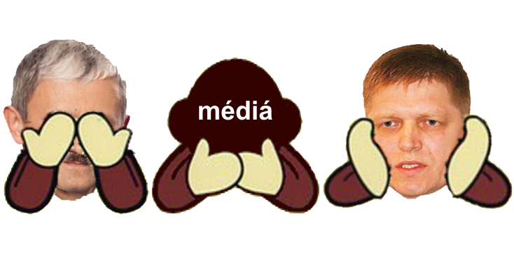 media, ako prava ruka goril!